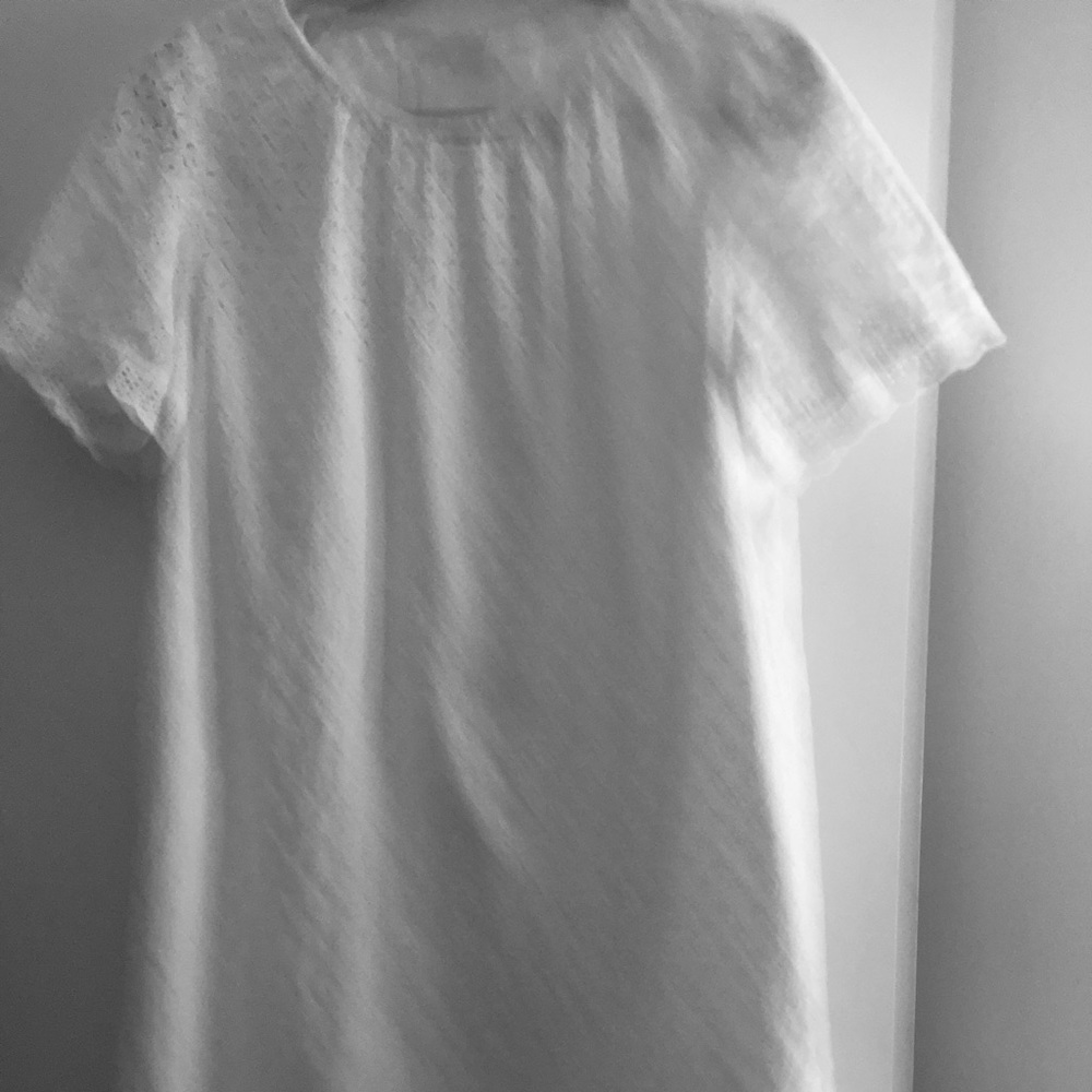White eyelet Gap Dress, size L